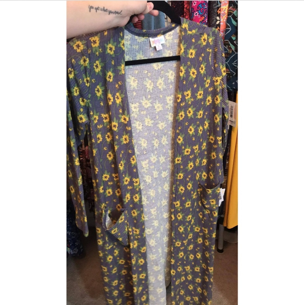 NWOT Lularoe Sarah Duster Cardigain